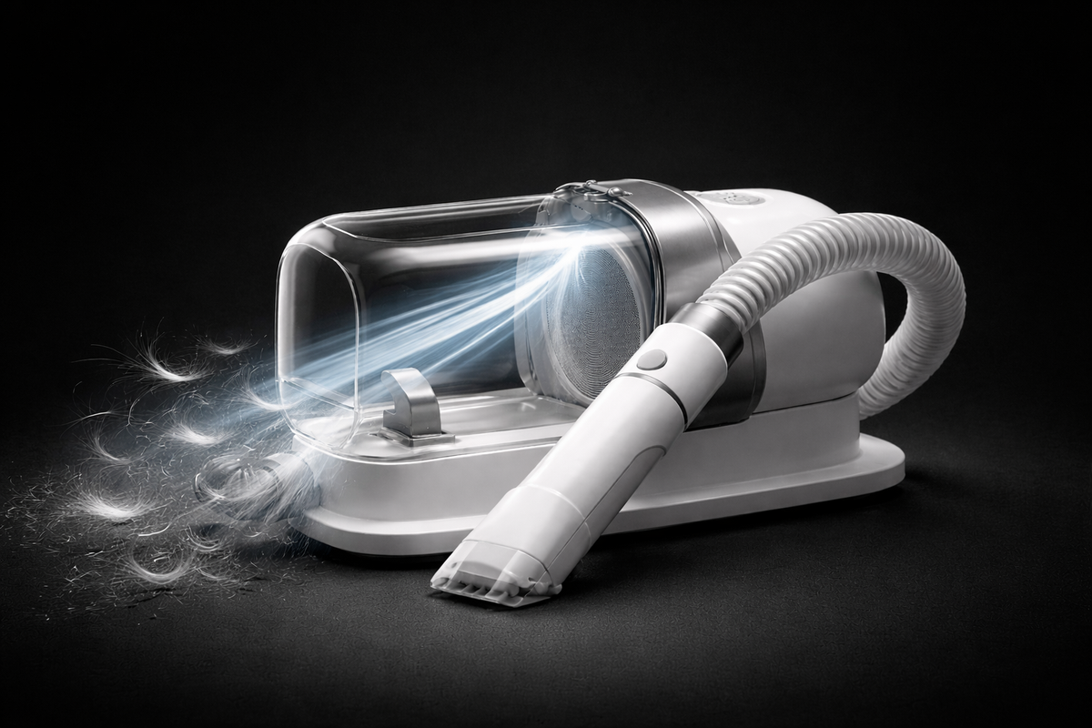 🐾 FeliPro™ 2-in-1 Tierhaarsauger & Pflege-Set, 2,3L